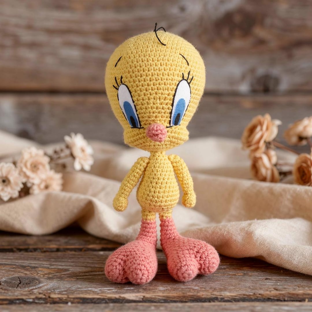 Tweety Crochet Pattern - Amigurumi Bird - PDF Download - Etsy