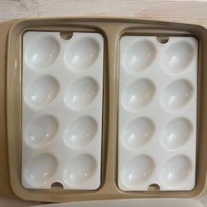 Vintage Tupperware Divided Serving Tray #1708