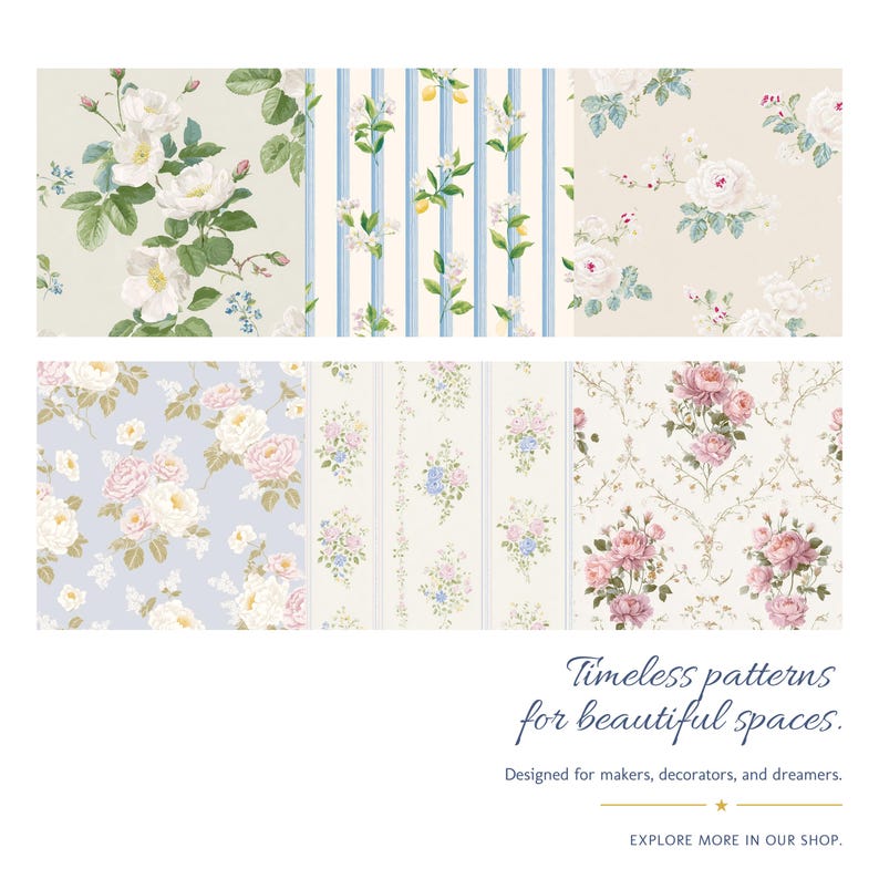 Vintage Pink Peony Floral Seamless Pattern, Romantic English Garden ...