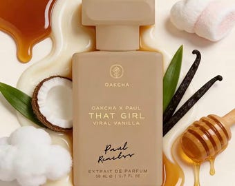 OAKCHA Vanilla Perfume – Caramel Coconut Marshmallow Amber Musk Eau De Parfum – Sweet Long-Lasting Gourmand Fragrance