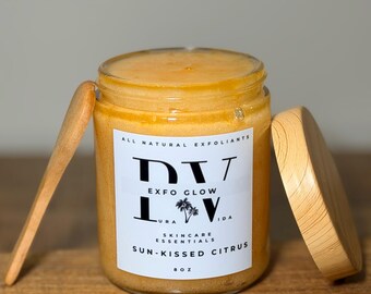 Sonnengeküsstes Zitruspeeling