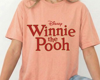 Disney Nalle Puh-logotyp DTF-överföring, Puh-björnens vänner-skjortadesign, Tigern Ior Nasse, tryckklar värmeöverföring, tecknad t-shirt