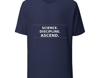 Project Ascend T-Shirt | Science Discipline Ascend | Premium Motivational Gym Shirt