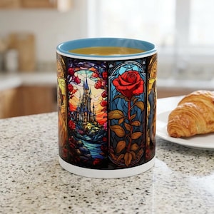 Beauty and the Beast Mug - Etsy