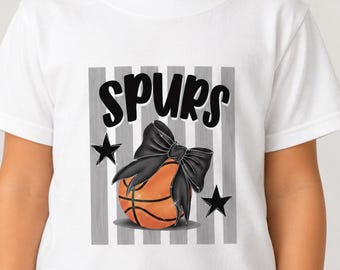 Camiseta de baloncesto Softstyle San Antonio para niños