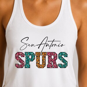 San Antonio Spurs Tank Top - Etsy