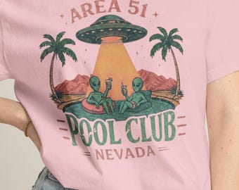 Camiseta Comfort Colors del Area 51 Pool Club