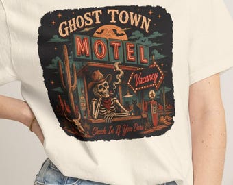 Camiseta Ghost Town Vintage Desert Motel Comfort Colors