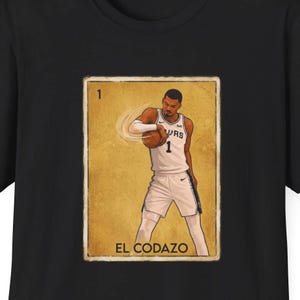 Basketball Player 'El Codazo' Graphic T-Shirt