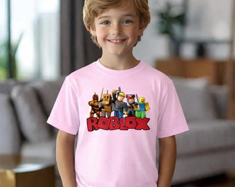 Roblox T-shirt, Roblox Shirt, Roblox Youth Tee, Roblox Birthday Gift, Roblox Birthday T-shirt, Roblox Lover T-shirt