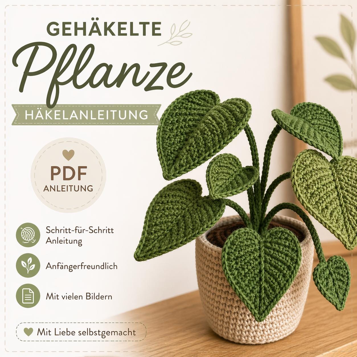 Pflanzen hkeln anleitung - Etsy.de