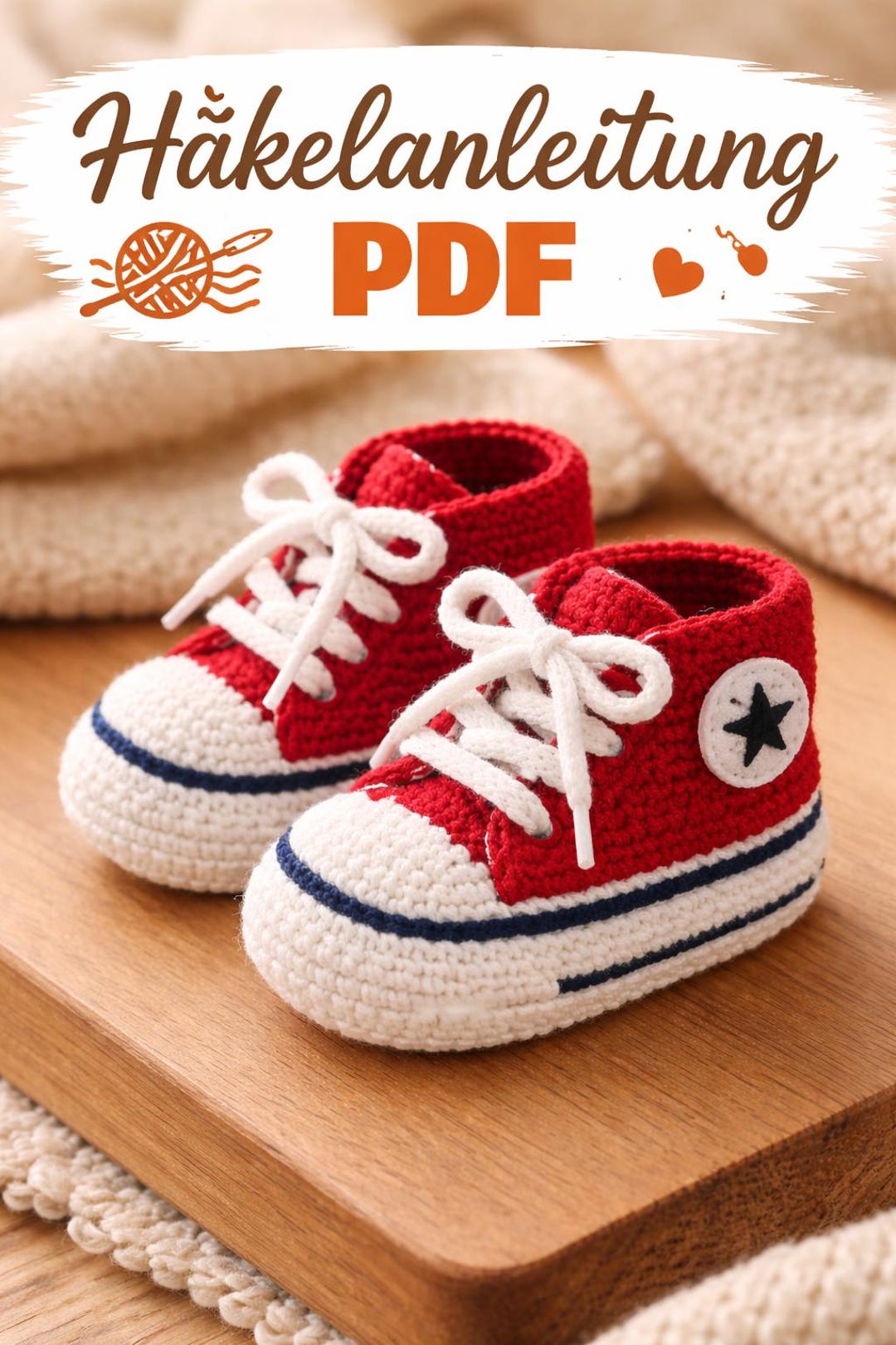 Crochet Pattern for Baby Shoes (PDF) | Baby Sneakers (0-2 Years) | Easy ...