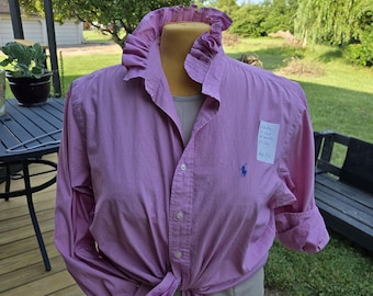 Ralph Lauren upcycled button up