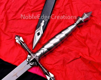 Castlevania Alucard Sword Replica – Handmade Cosplay Prop, Anime Display Piece, Collector Gift for Fans