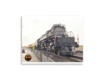 Photographic Poster Print - Union Pacific Railroad Steam: Big Boy 4014!