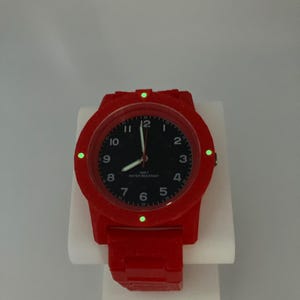 Custom Watch Teen/Adult 41mm Diver Style 7.75" Multiple Colors - Fully Working PETG 3D Printed Unique Retro Look image 5