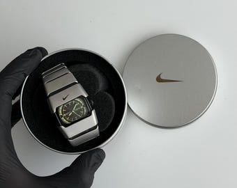 ナイキ Dライン クロノ ステンレススチール デジタル腕時計 - Etsy 日本
