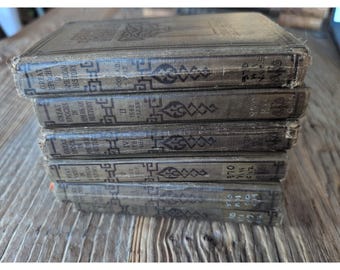 Epochs American History Books (1912), Volumes 1, 2, 4-7