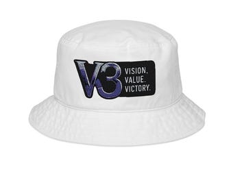 V3 Vision Value Victory Bucket Hat | Embroidered Logo