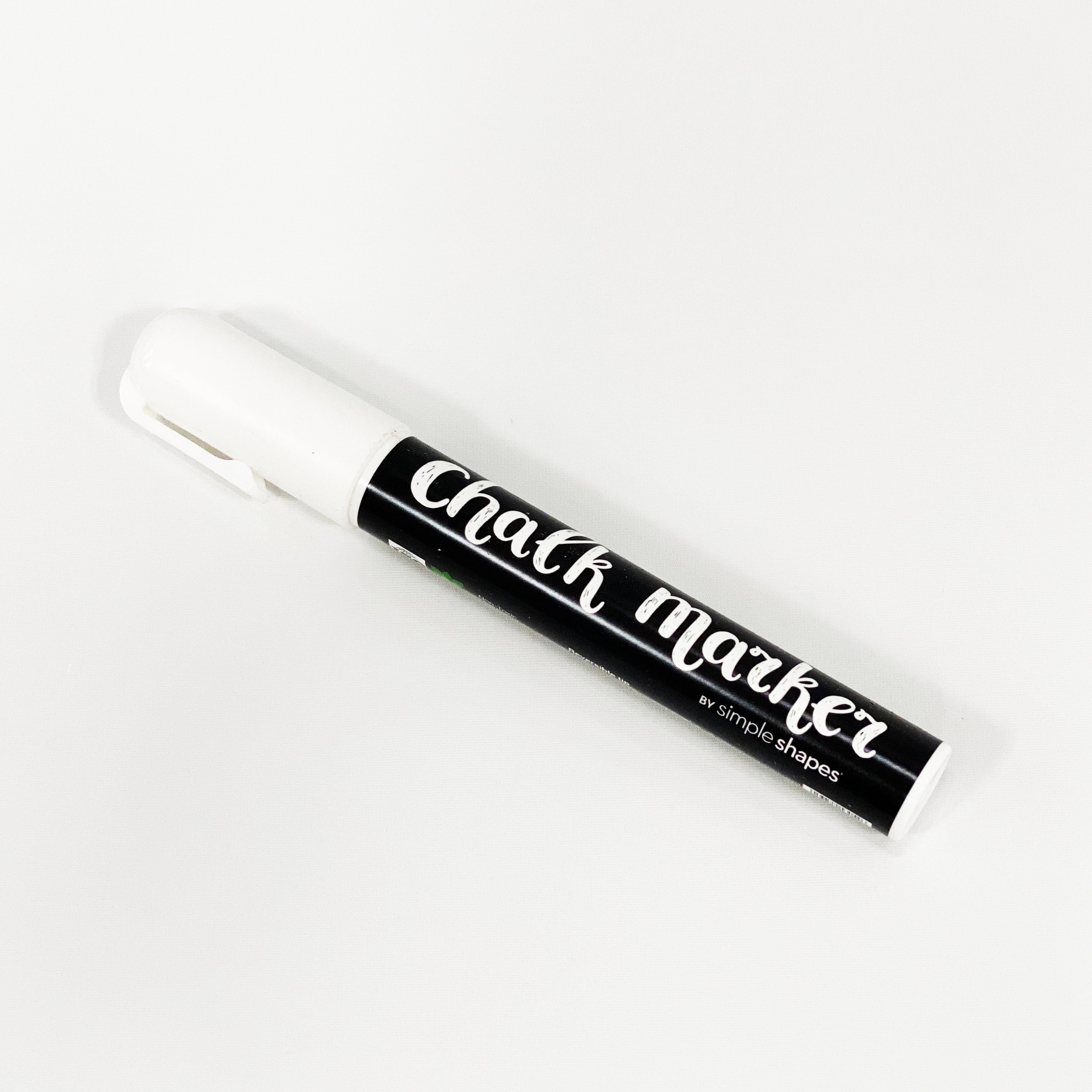 White Chalk Marker - Liquid Chalk Pen - Liquid Pen for Chalkboard Decals by  Simple Shapes