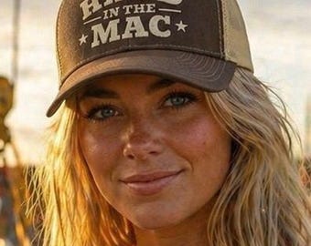 Gorra Hard In The Mac / Gorra de camionero de Fort McMurray / Gorra para yacimientos petrolíferos / Ropa de trabajo de Alberta / Gorra Rig Life Snapback / Gorra para obreros