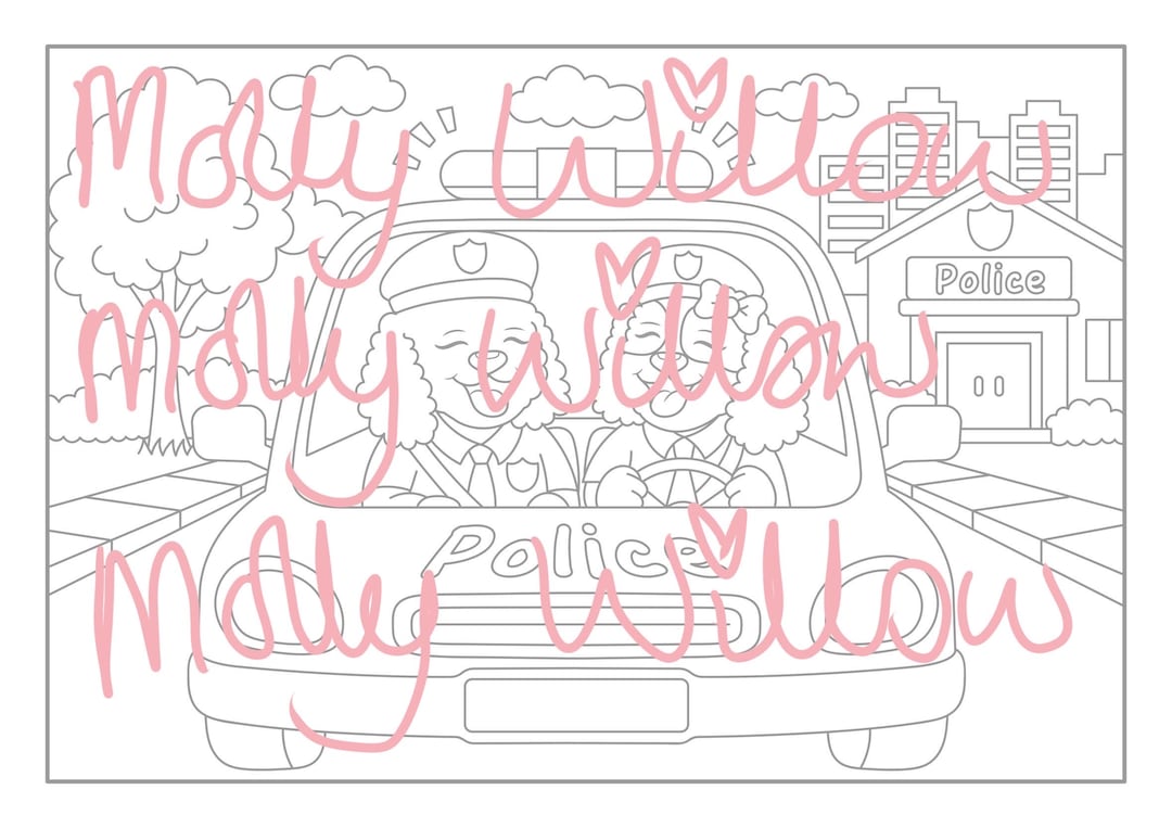 Police Fire Coast Guard Coloring Pages, Adorable Spaniel Rescue Art ...