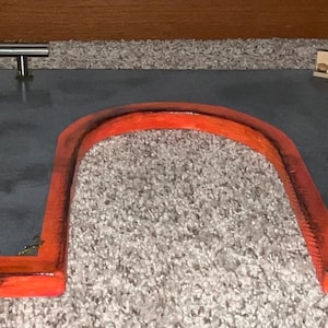 Plaza de skate de fingerboard hecha a mano – Mini parque de skate de madera con barandilla, bordillo y caja de césped – Rampa de fingerboard personalizada