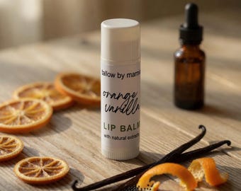 Golden Nectar Orange Vanille Talg Lippenbalsam