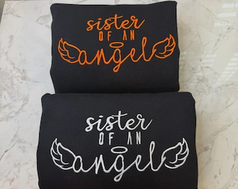 Sister of an Angel Sweatshirt | Grief Gift | Memorial Sweater