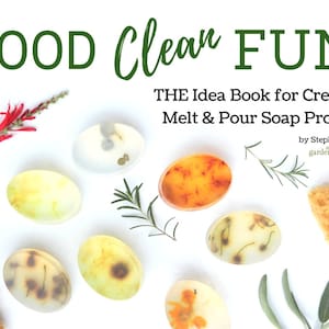 Good Clean Fun: EL libro de ideas para proyectos creativos de jabón para derretir y verter Descarga digital instantánea