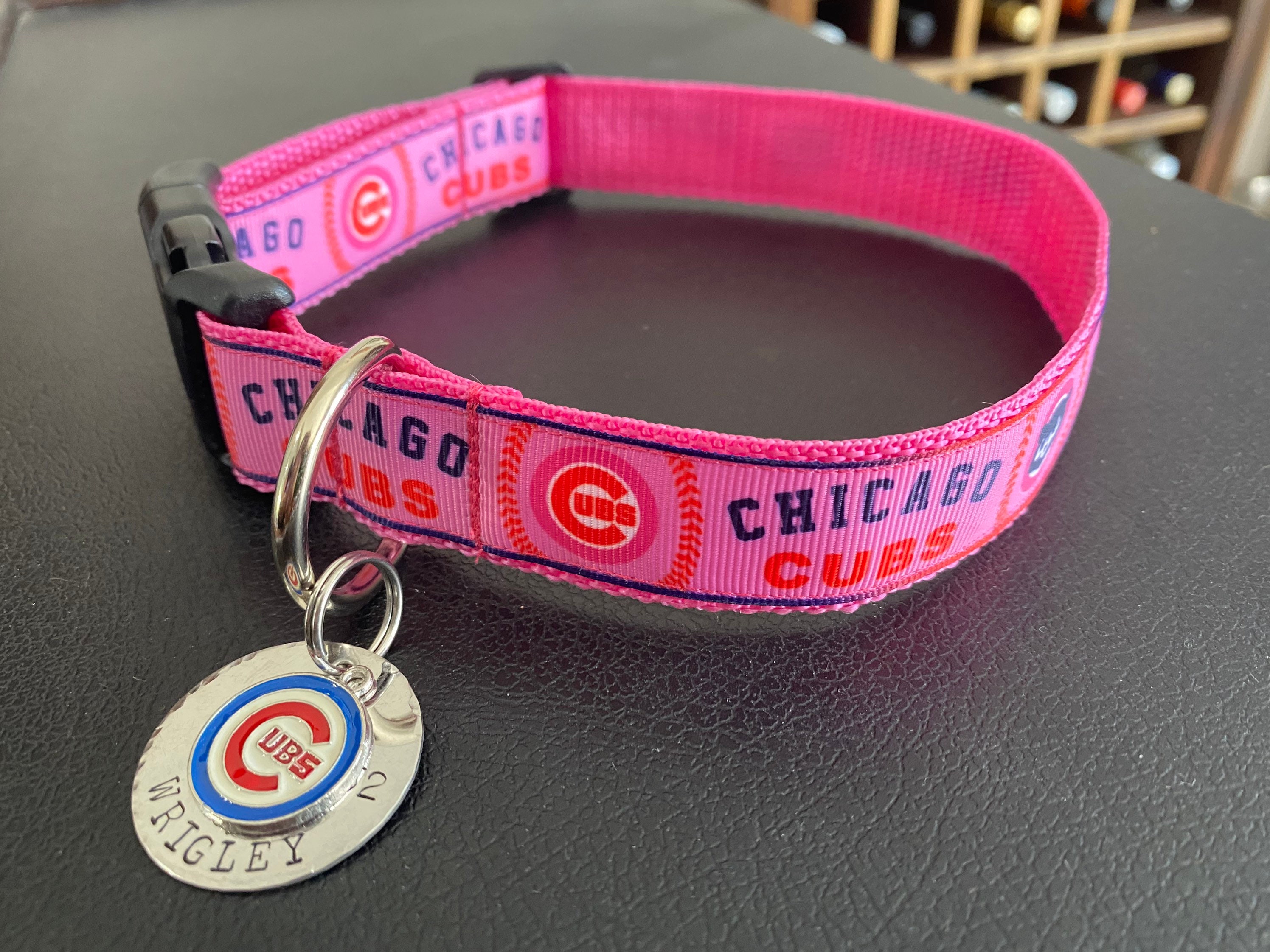 cubs dog collar