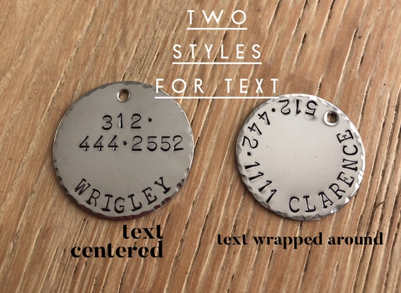 Ohio State/Michigan House Divided Pet Id Dog Tag Personalized w/ Name & Number Ohio State/Michigan House Divided Pet Id Dog Tag Personalized w/ Name & Number