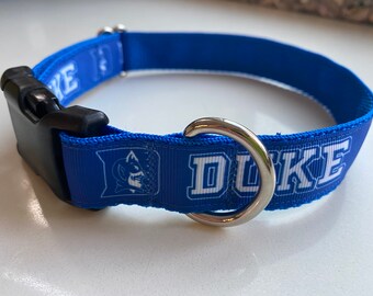 duke blue devils dog collar