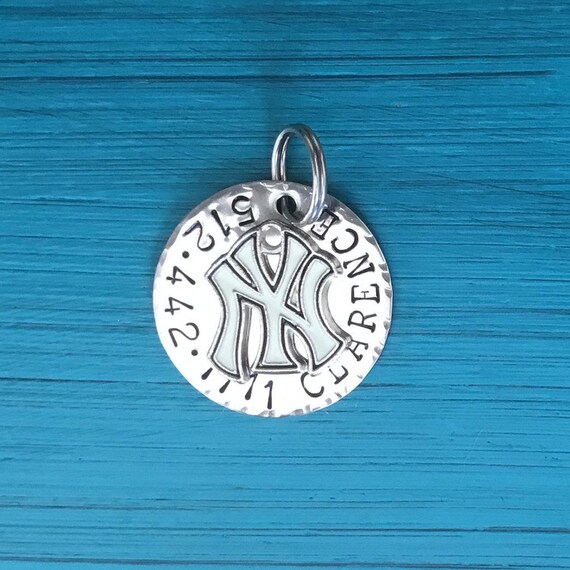 yankees dog tag