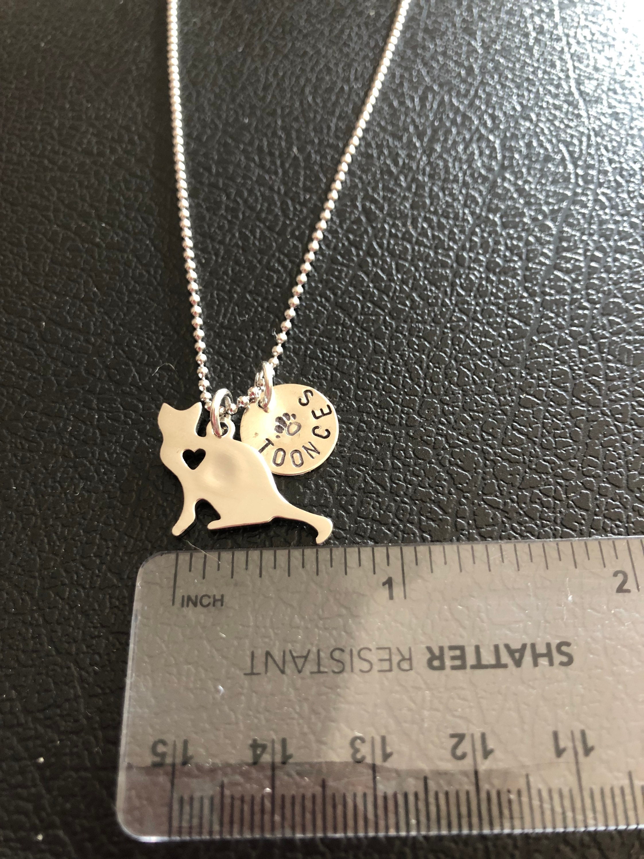 Custom Cat jewelry keyring kitten personalized Etsy