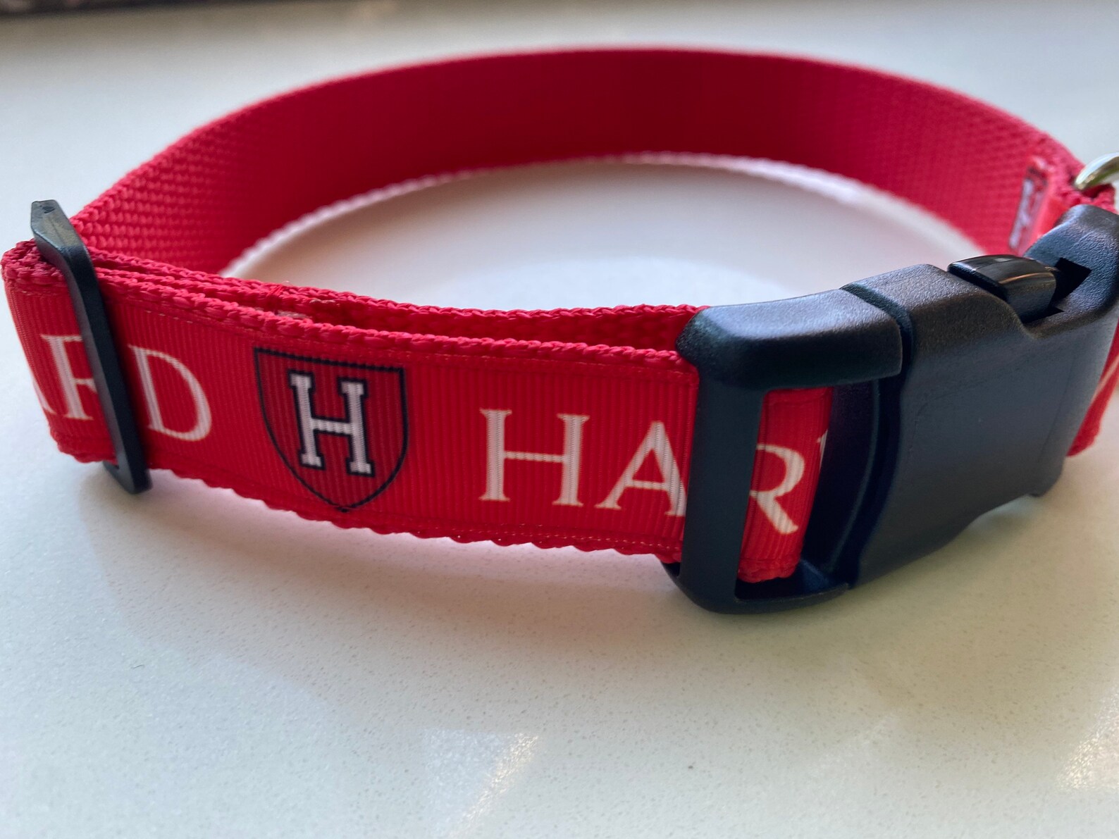 Harvard university Pet Collar and optional ID Tag Dog Etsy