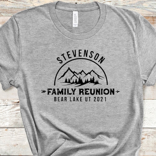 Custom Family Reunion Shirt Lake Vacation Personalized - Etsy