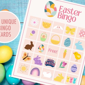 Easter Game Printable Bundle Easter Activity for Kids Easter Games ...