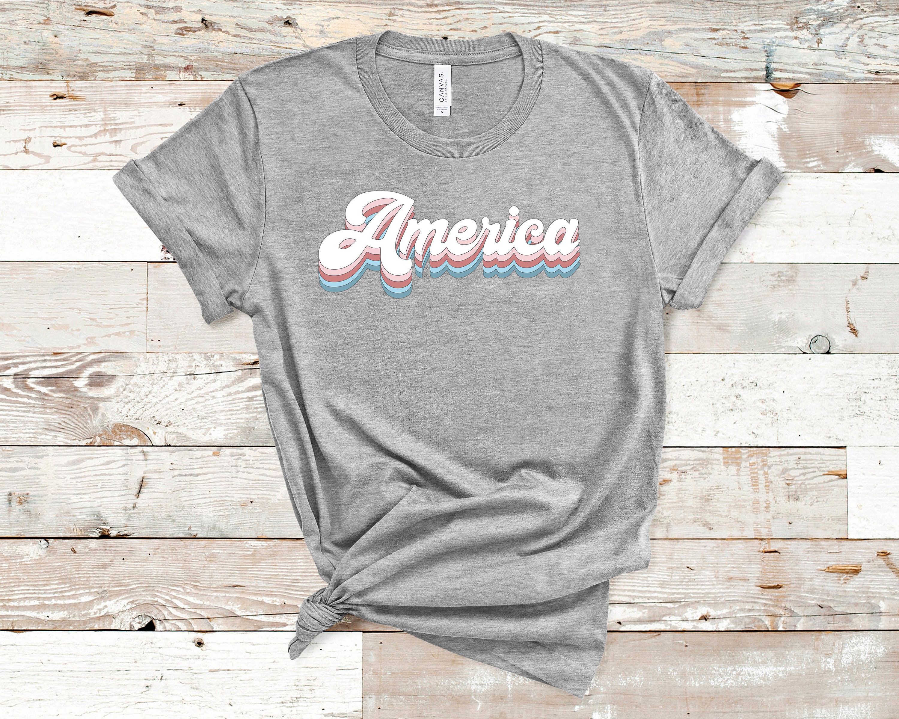 USA Shirt Women's 4th of July shirt Cute July Fourth | Etsy