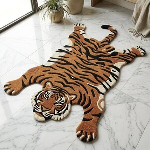 Tiger Skin Carpet - Etsy