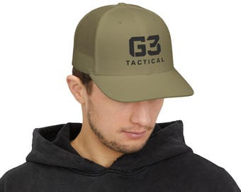 G3 Tactical Trucker Hat - Retro Mesh Snapback