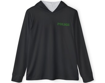 Polizei Logo Leichter Hoodie für Männer