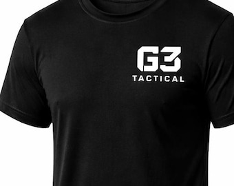 Night VisionOperator T-Shirt Weißes Logo - Herren Feuchtigkeitstransport