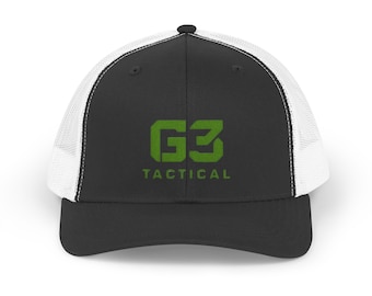 G3 Tactical Trucker Hat - Retro Mesh Snapback