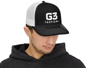 G3 Tactical Trucker Hat - Retro Mesh Snapback