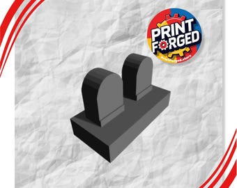 Protectores de talón para minifiguras • Soporte protector de pies • Accesorio de exhibición LEGO impreso en 3D