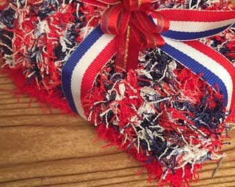 Cotton Dish Sponges Set, Eco Friendly Scrubbies with Ribbon