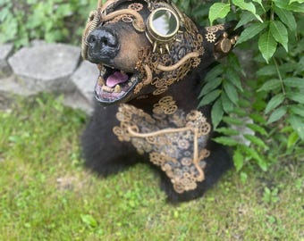 Steampunk Bear mount