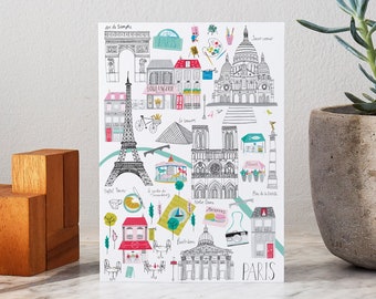 Paris Greeting Card