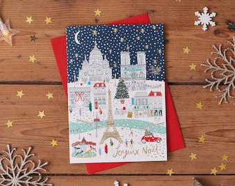 Paris Christmas Card